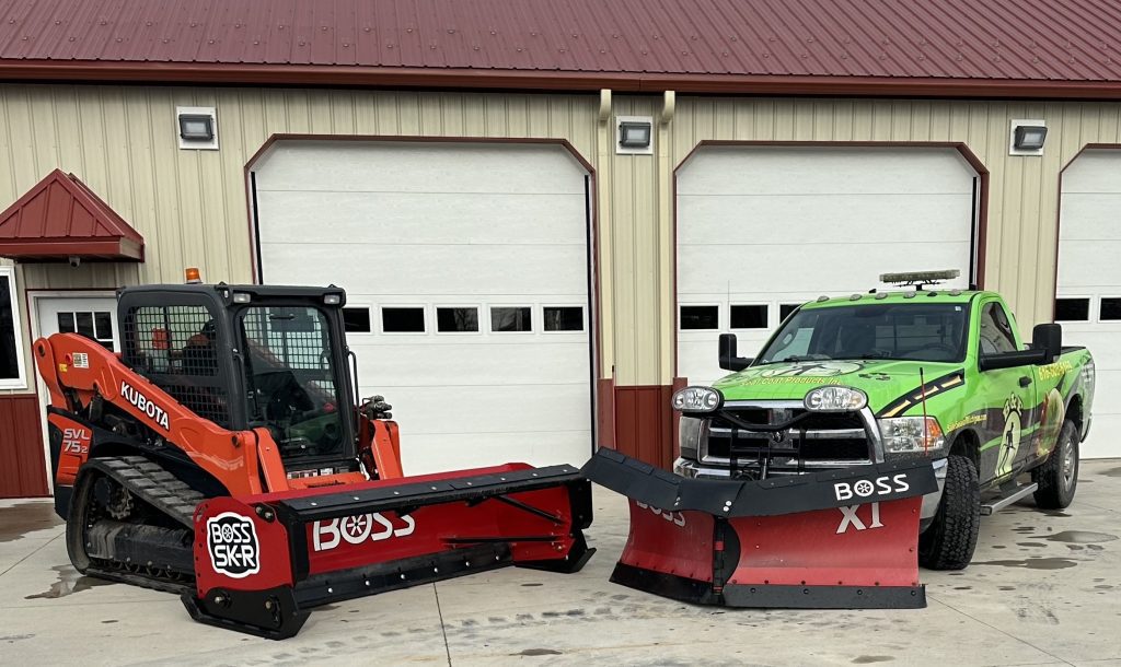Snow Conditions On Your Asphalt Parking Lot | Snow Plowing | B&E