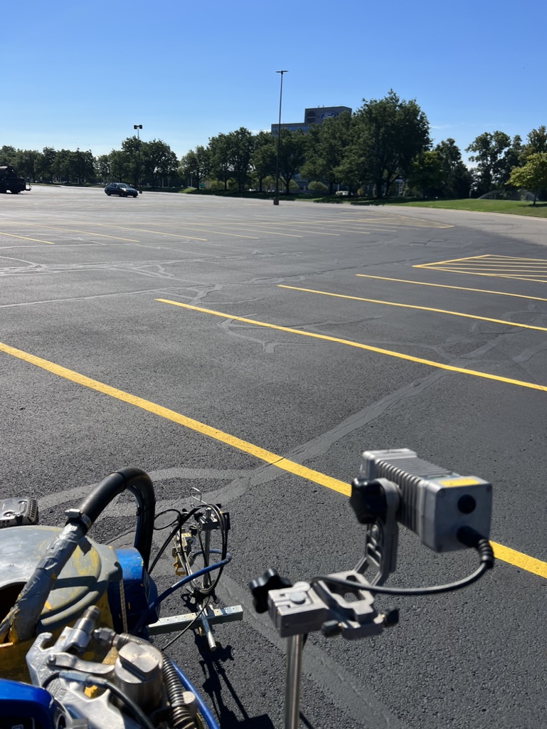 Parking Lot Striping | B&E Coating