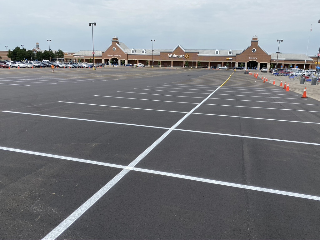 Benefits Of Parking Lot Striping | B&E