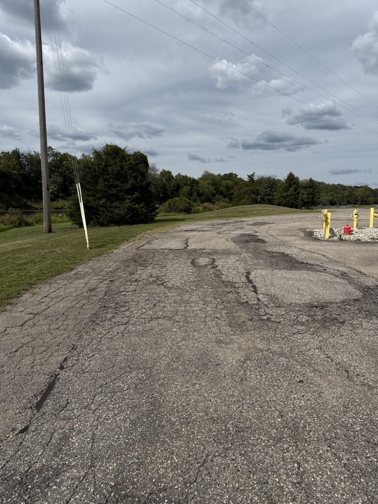 Parking Lot Water Damage | B&E