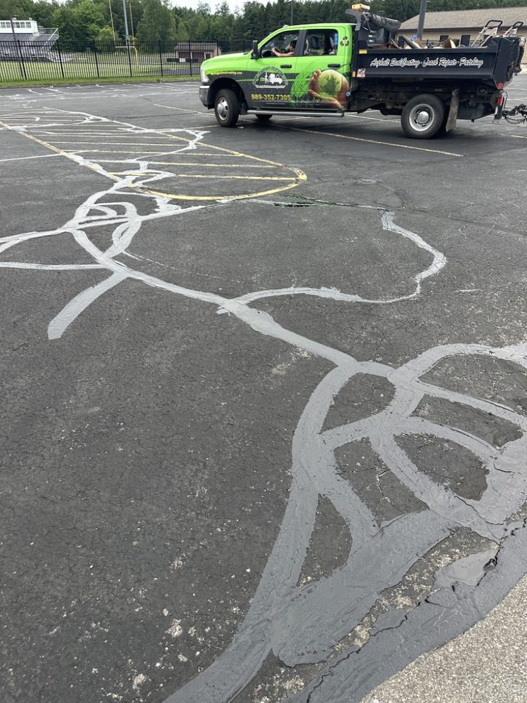 Cracks In My Asphalt | Crack Sealing | B&E
