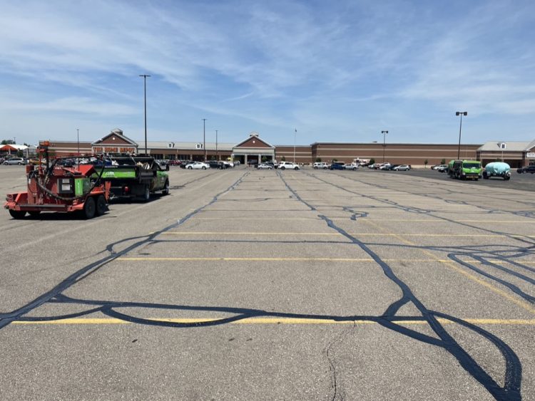 Asphalt Crack Repairs | B&E