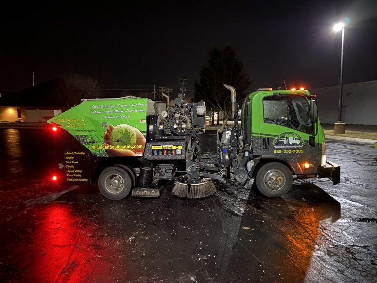Parking Lot Sweeping | B&E