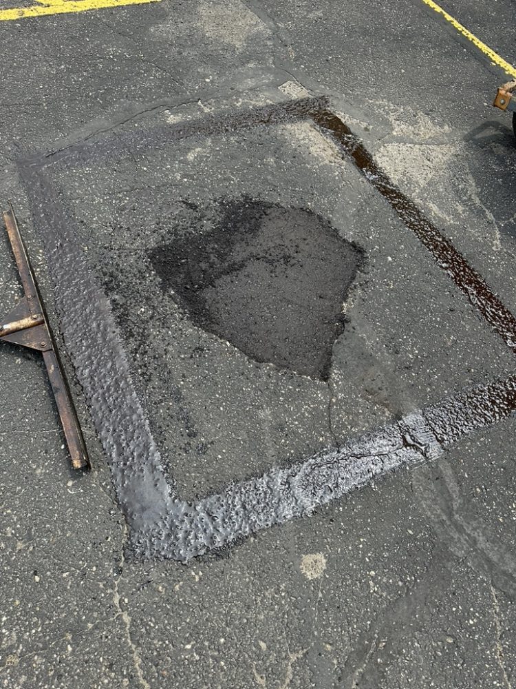 Filling Cracks And Potholes | B&E