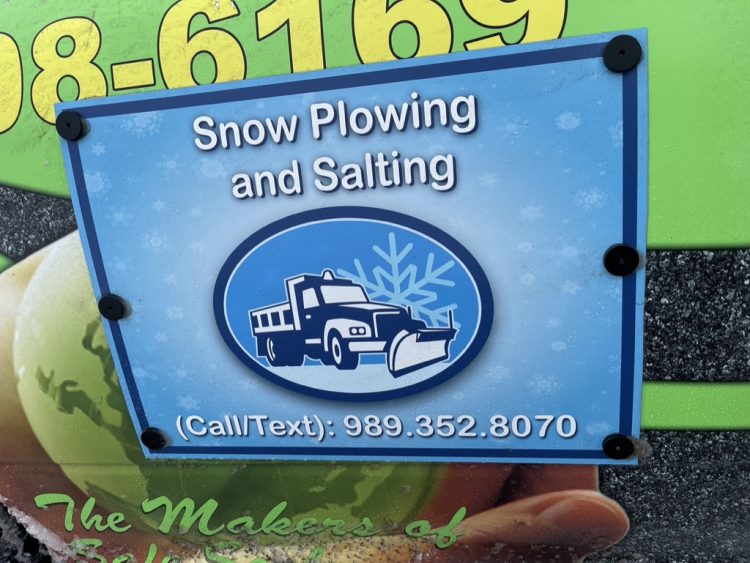 Commercial Snow Plowing | B&E